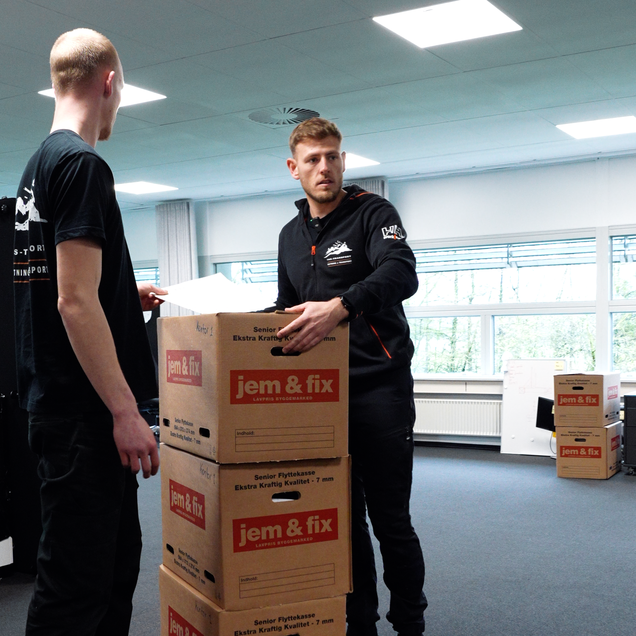 Nicki og Alexander fra TNS-Transport