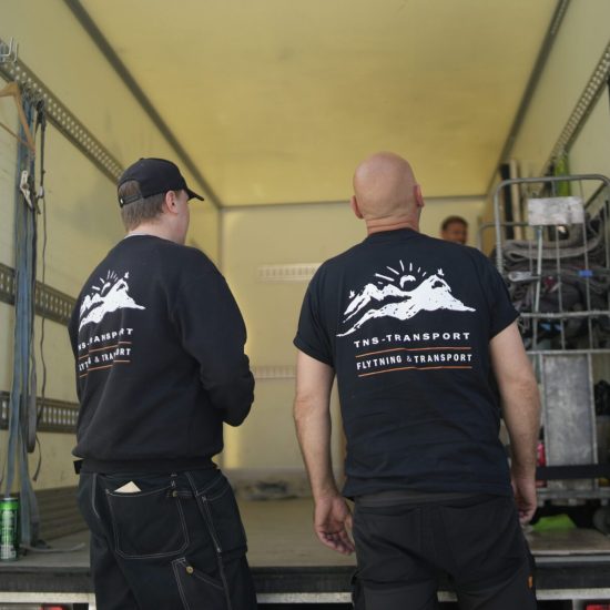 Marcuz og Tommy fra TNS-Transport